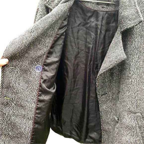 🌟 MINUS Refined Scandinavian Herringbone Jacket Size L - Picture 6 of 9